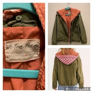 Free People Military Bomber Jacket S We The Free
